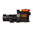 BLACK+DECKER 1 HP Above Ground Dual Speed Pool Pump