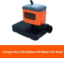 BLACK+DECKER 350 GPH Manual Pool Cover Pump