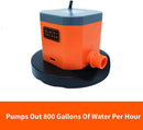 BLACK+DECKER 800 GPH Manual Pool Cover Pump