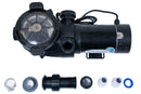 Single Speed Dual Port Flow Force Replacement Pump for Above Ground Pools With On/Off Switch (Available in 1hp or 1.5hp)