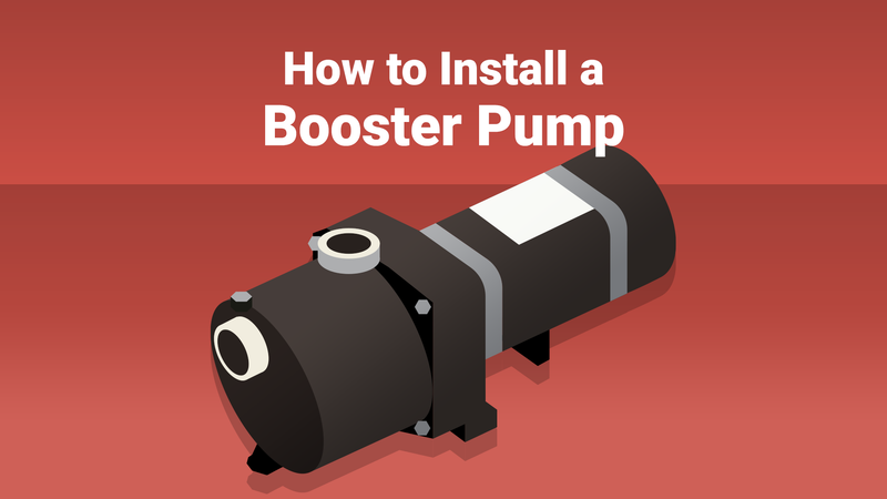 How to Install a Booster Pump