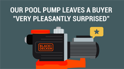 Our Pool Pump Leaves A Buyer "Very Pleasantly Surprised"