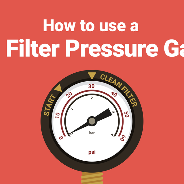 Pool pressure discount gauge