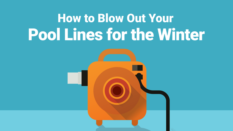 How to Blow Out Your Pool Lines for the Winter