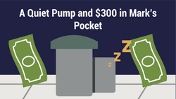 A Quiet Pump and $300 in Mark’s Pocket