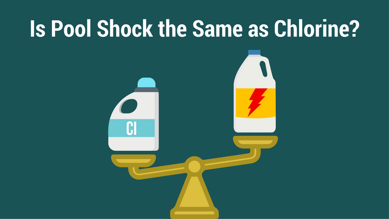 Is Pool Shock the Same as Chlorine?