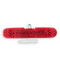 360-Degree Bristles SOFT Red Torrent Pool Brush 18" Patented and Professional-Endorsed