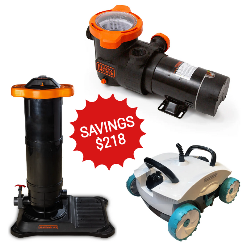 Total Above Ground Pool Equipment Bundle