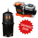 Inground BLACK+DECKER Pump & Filter Duo (Up to 45,000 Gallons)