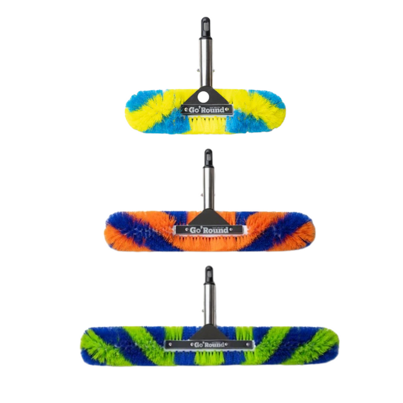 3-Pack GoRound 360™ Pool Brush Bundle