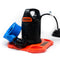 BLACK+DECKER 1500 GPH Automatic Water Removal Winter Submersible Swimming Pool Cover Pump with 25 Foot Power Cord and 30 Foot Discharge Hose