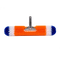 360-Degree Bristles Blue Torrent Pool Brush 18" Patented and Professional-Endorsed Orange