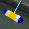 360-Degree Bristles Blue Torrent Pool Brush 12" Patented and Professional-Endorsed