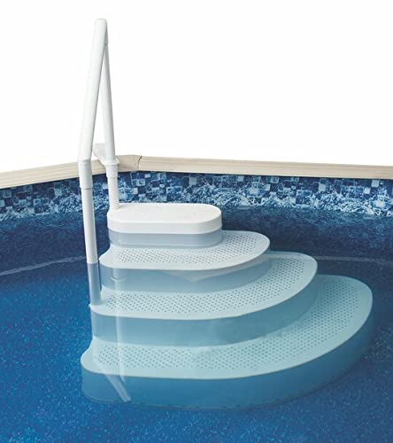 Blue Torrent Wedding Cake Pool Steps